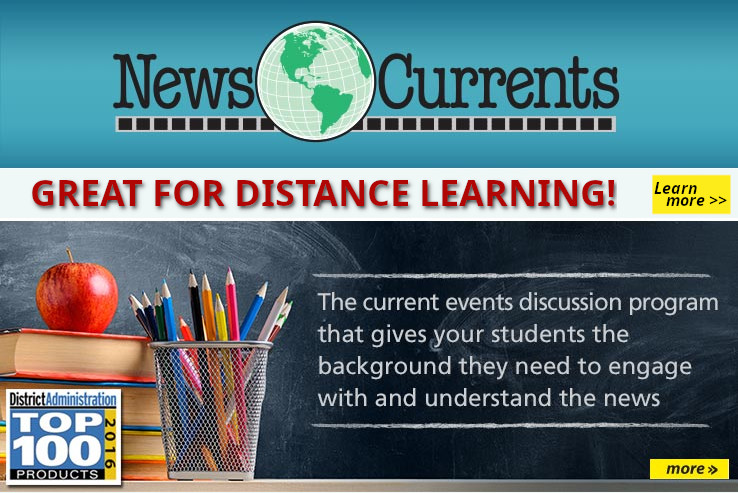 Home of NewsCurrents, the current events discussion program that gives your students the background they need to engage with and understand the news.: